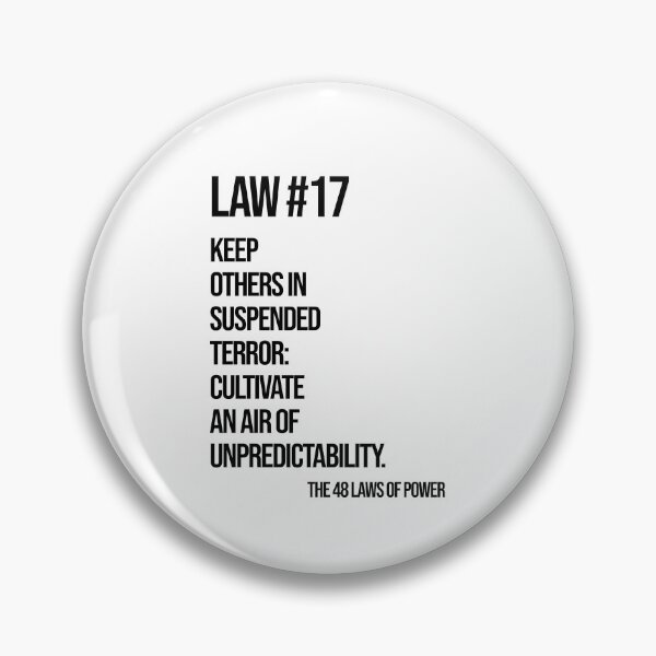 Item preview, Law 17 Poster – 48 Laws of Power designed and sold by Enea Kelo.