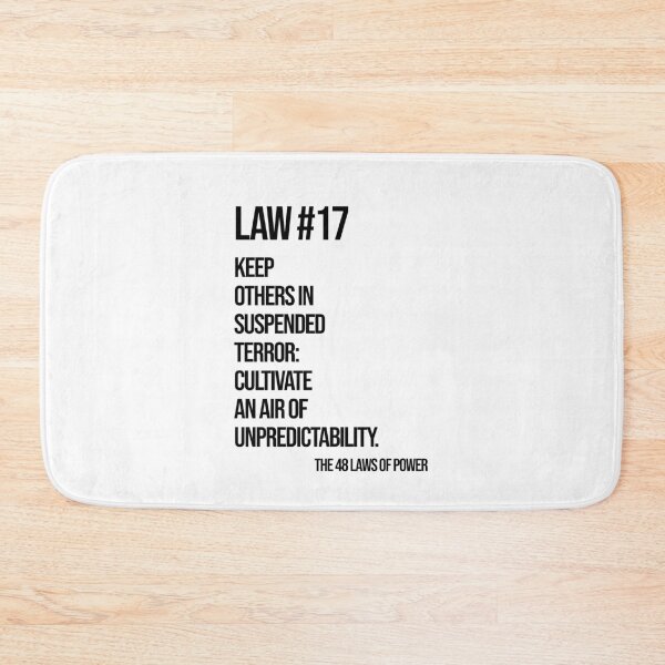 Item preview, Law 17 Poster – 48 Laws of Power designed and sold by Enea Kelo.