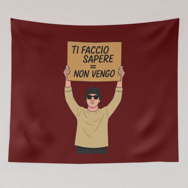 Item preview, Ti faccio sapere = Non vengo (versione illustrata) designed and sold by IroniaeCo.
