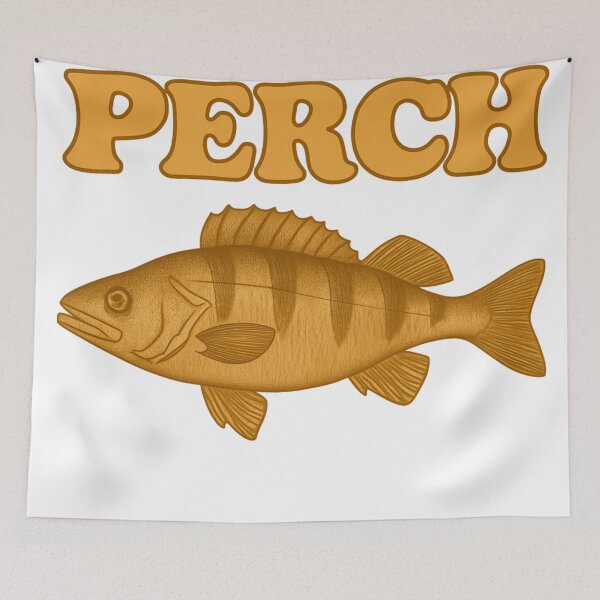 Item preview, Perch Fish - Awesome Fishing Gift  designed and sold by Galvanized.