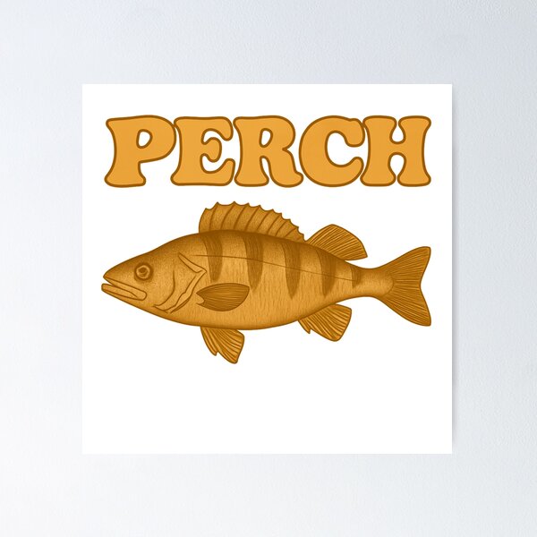 Item preview, Perch Fish - Awesome Fishing Gift  designed and sold by Galvanized.