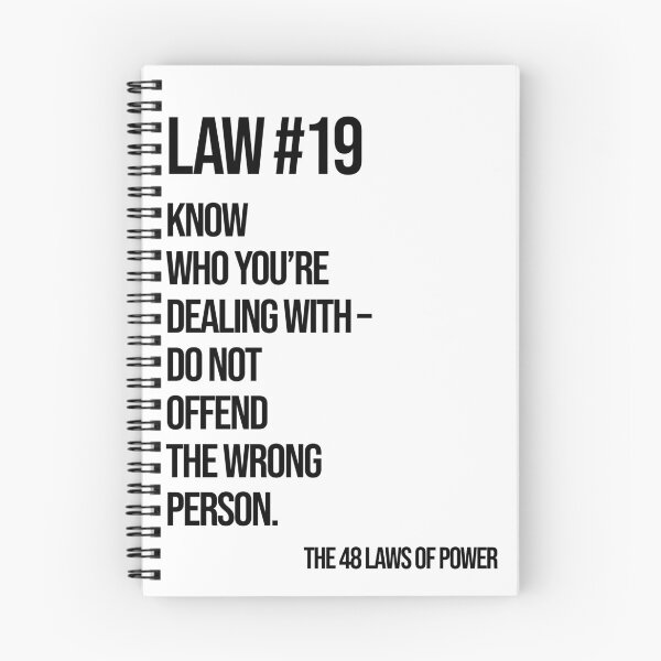 Item preview, Law 19 Poster – 48 Laws of Power designed and sold by Enea Kelo.