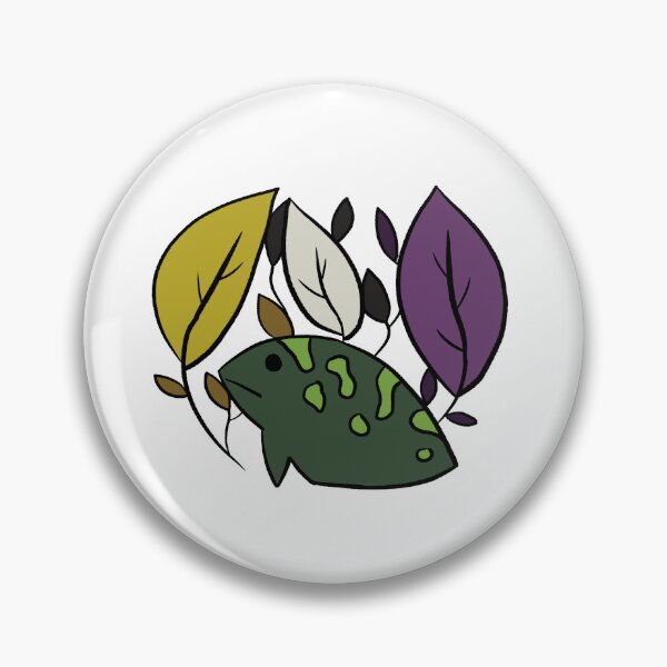 Item preview, Pride Frogs: non-binary Flag Discrete V2 designed and sold by cetfish.
