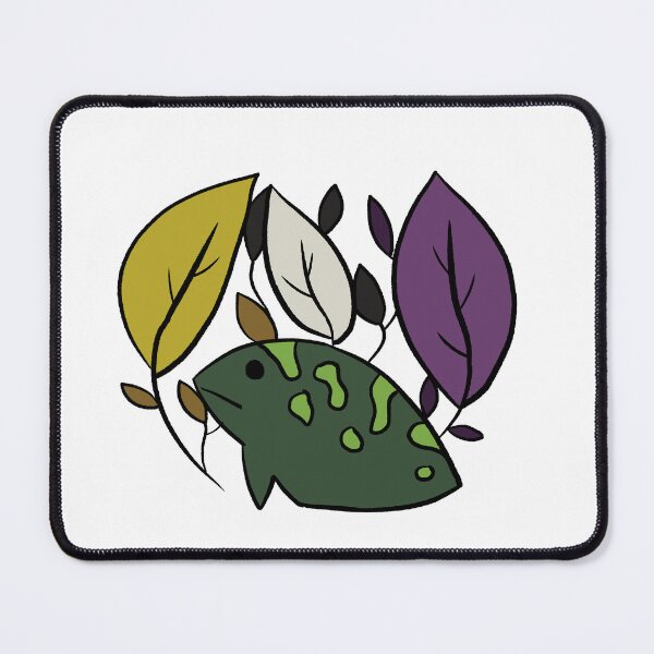 Item preview, Pride Frogs: non-binary Flag Discrete V2 designed and sold by cetfish.