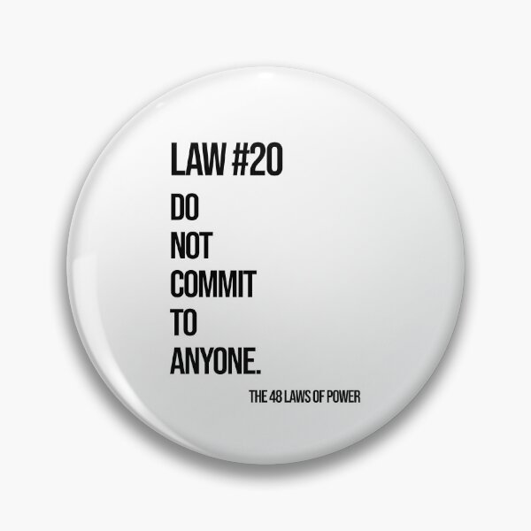 Item preview, Law 20 Poster – 48 Laws of Power designed and sold by Enea Kelo.
