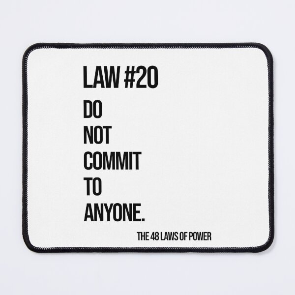 Item preview, Law 20 Poster – 48 Laws of Power designed and sold by Enea Kelo.