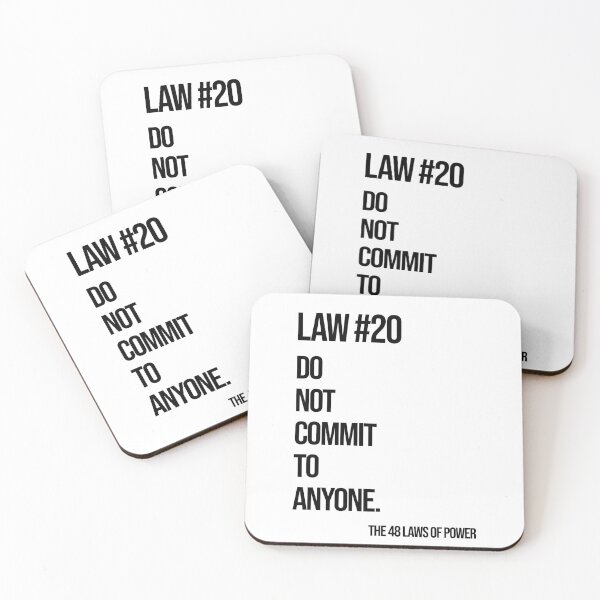 Item preview, Law 20 Poster – 48 Laws of Power designed and sold by Enea Kelo.