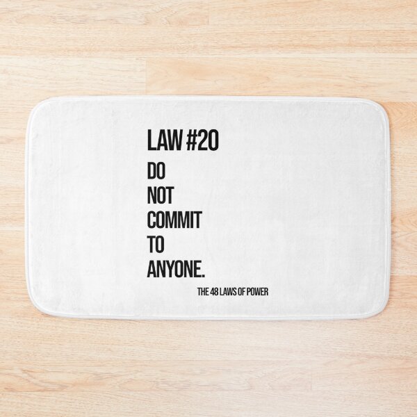 Item preview, Law 20 Poster – 48 Laws of Power designed and sold by Enea Kelo.