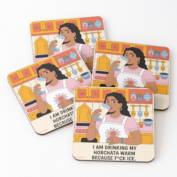 Item preview, I Drink my Horchata Warm designed and sold by Interrupt Art.