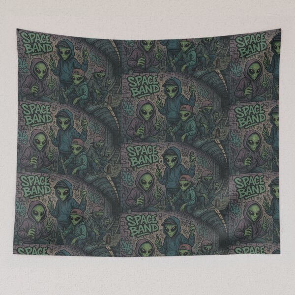 Item preview, Graffiti aliens designed and sold by Jonsovski.