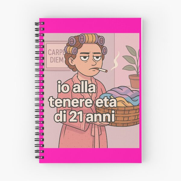 Item preview, Io alla tenera età di 21 anni – ironia domestica designed and sold by IroniaeCo.