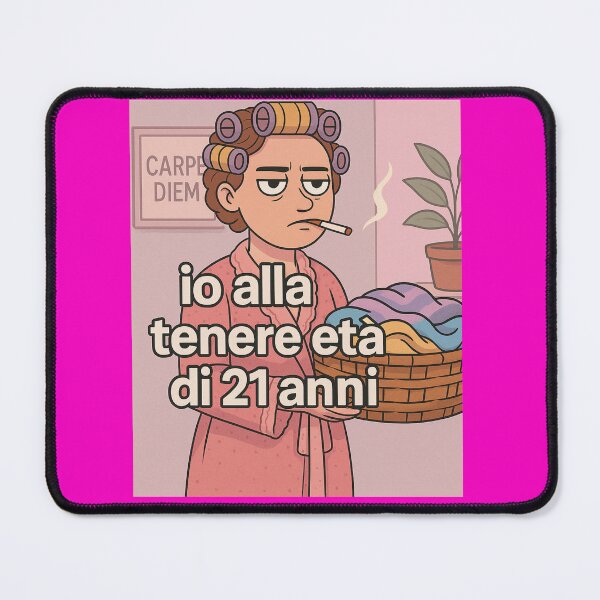 Item preview, Io alla tenera età di 21 anni – ironia domestica designed and sold by IroniaeCo.