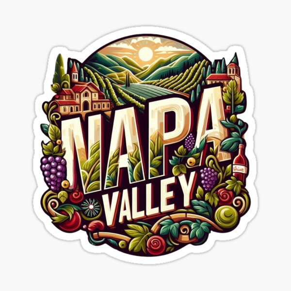 Item preview, Napa Valley, California USA designed and sold by FineArtsPro.