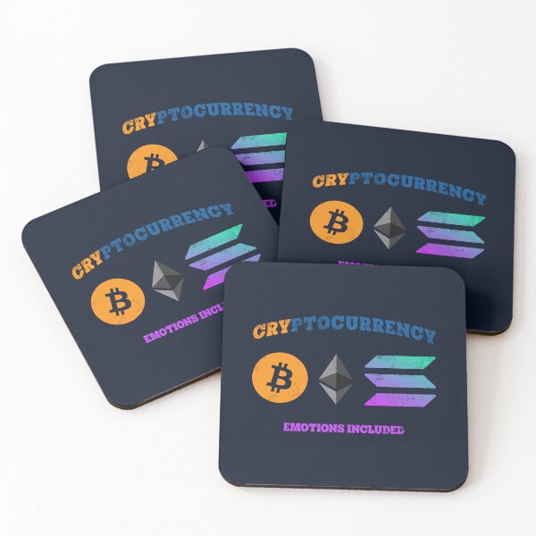 Item preview, Cryptocurrency Emotions Included - Crypto Art designed and sold by cabana.space.