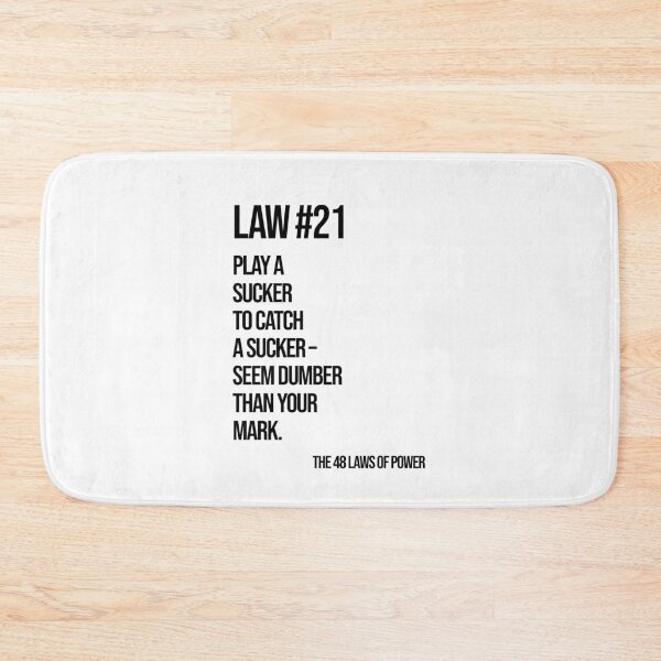 Item preview, Law 21 Poster – 48 Laws of Power designed and sold by Enea Kelo.
