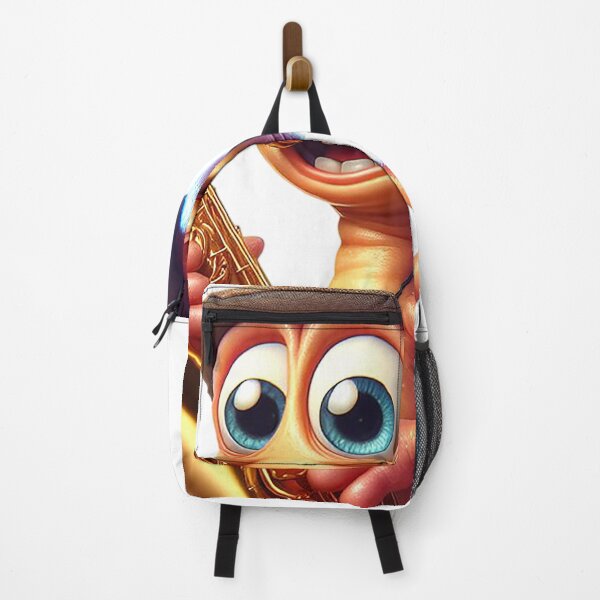 Item preview, Funny Strange Saxophone #03 – Cute Cartoon Music Art designed and sold by MyAceCrafts.