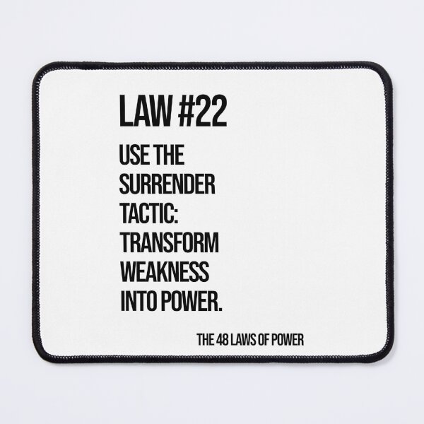 Item preview, Law 22 Poster – 48 Laws of Power designed and sold by Enea Kelo.
