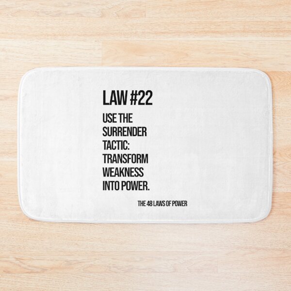 Item preview, Law 22 Poster – 48 Laws of Power designed and sold by Enea Kelo.