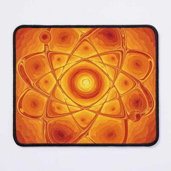 Item preview, Cosmic Atom Vibrant Energy, abstract designed and sold by JonelleTshirts.