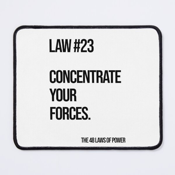 Item preview, Law 23 Poster – 48 Laws of Power designed and sold by Enea Kelo.