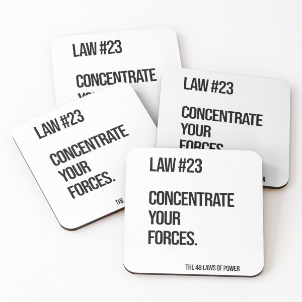 Item preview, Law 23 Poster – 48 Laws of Power designed and sold by Enea Kelo.