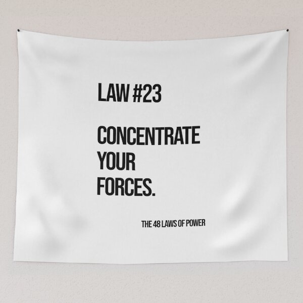 Item preview, Law 23 Poster – 48 Laws of Power designed and sold by Enea Kelo.
