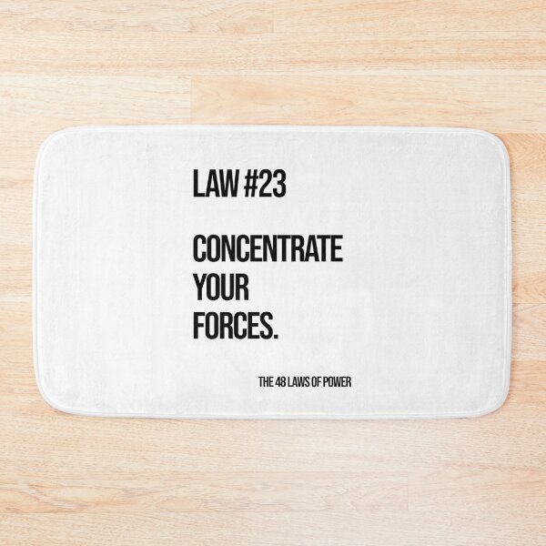 Item preview, Law 23 Poster – 48 Laws of Power designed and sold by Enea Kelo.