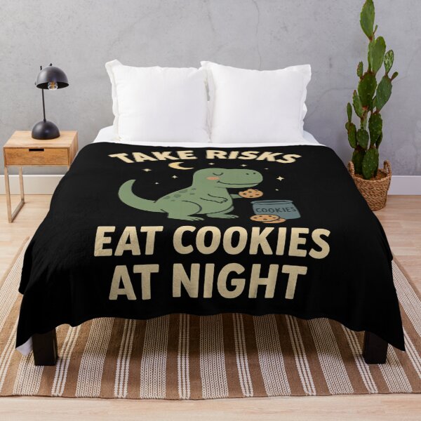 Item preview, Nighttime Dino Cookie Adventure designed and sold by InkInduldge.