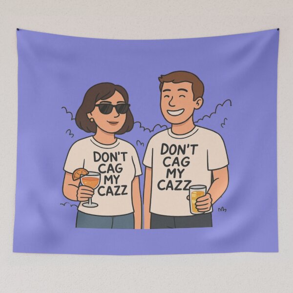 Item preview, Ironia bilingue: don’t cag my cazz designed and sold by IroniaeCo.
