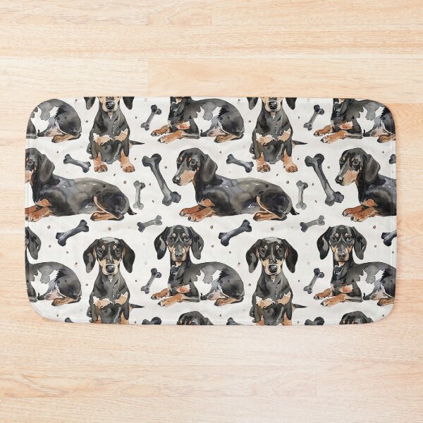Item preview, Dachshunds - Black & Tan  designed and sold by Bichon Boutique.