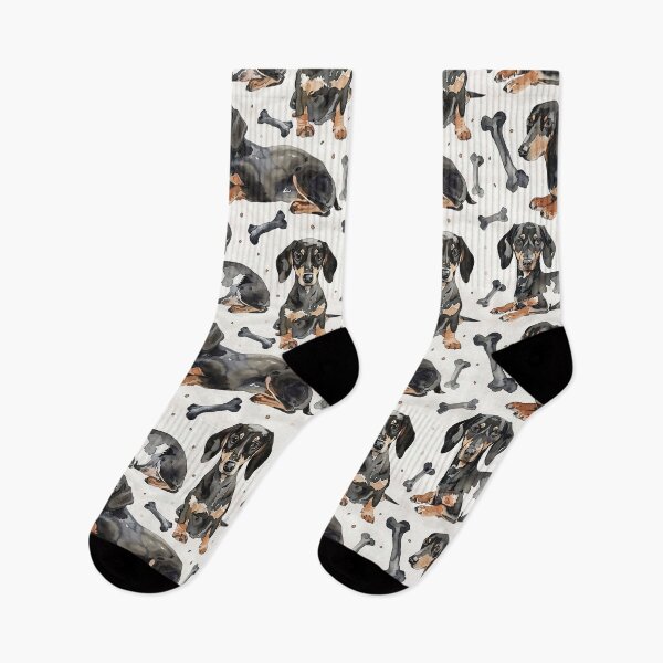 Item preview, Dachshunds - Black & Tan  designed and sold by Bichon Boutique.