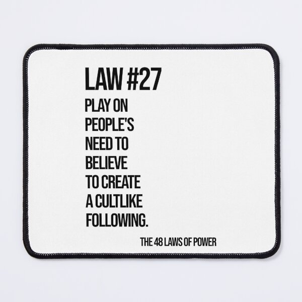 Item preview, Law 27 Poster – 48 Laws of Power designed and sold by Enea Kelo.