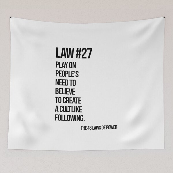 Item preview, Law 27 Poster – 48 Laws of Power designed and sold by Enea Kelo.
