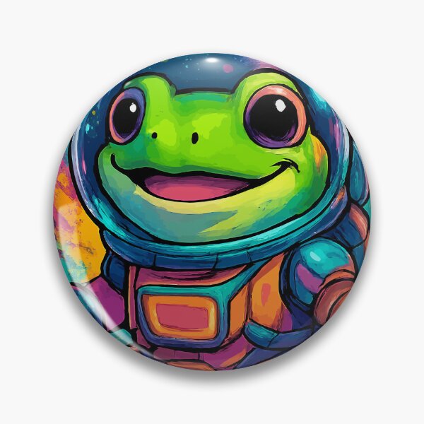 Item preview, Cyber Space Frog designed and sold by fadilow.