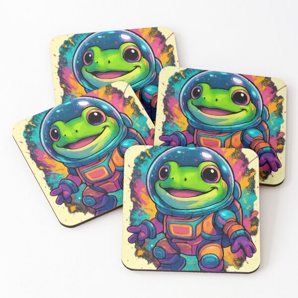 Item preview, Cyber Space Frog designed and sold by fadilow.