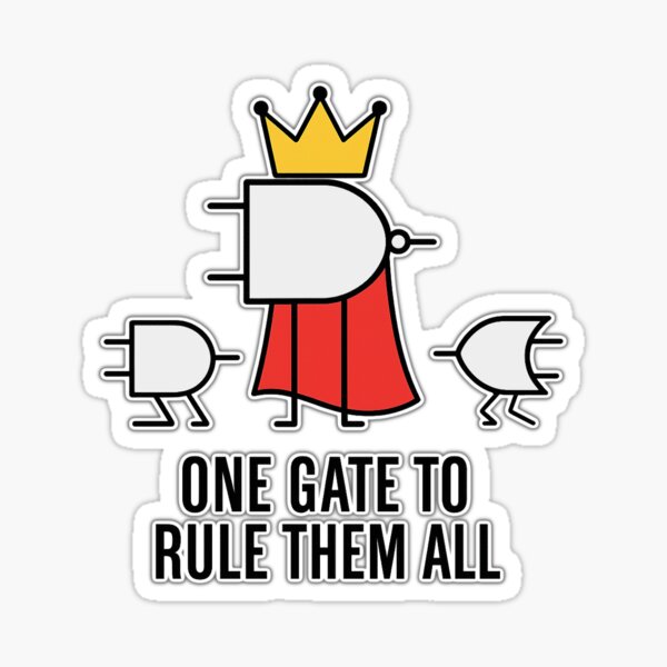Item preview, One Gate to Rule Them All Design designed and sold by ThePolymathPath.