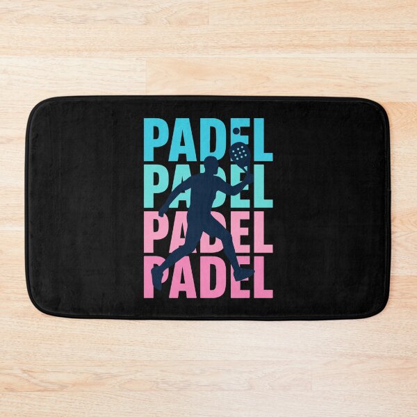 Item preview, Padel/ tennis fan/ sports/ Padel Passion - Colorful Padel Tennis Silhouette Design designed and sold by Krasnovaovaova.