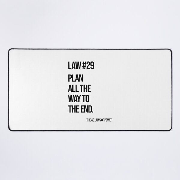 Item preview, Law 29 Poster – 48 Laws of Power designed and sold by Enea Kelo.