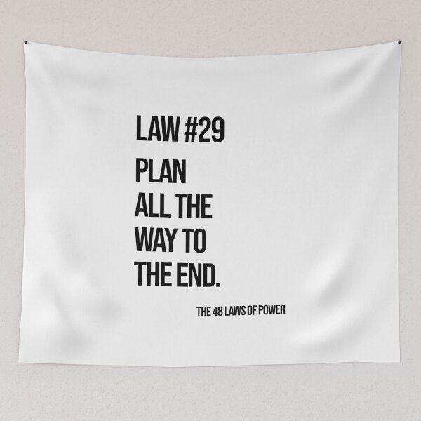 Item preview, Law 29 Poster – 48 Laws of Power designed and sold by Enea Kelo.