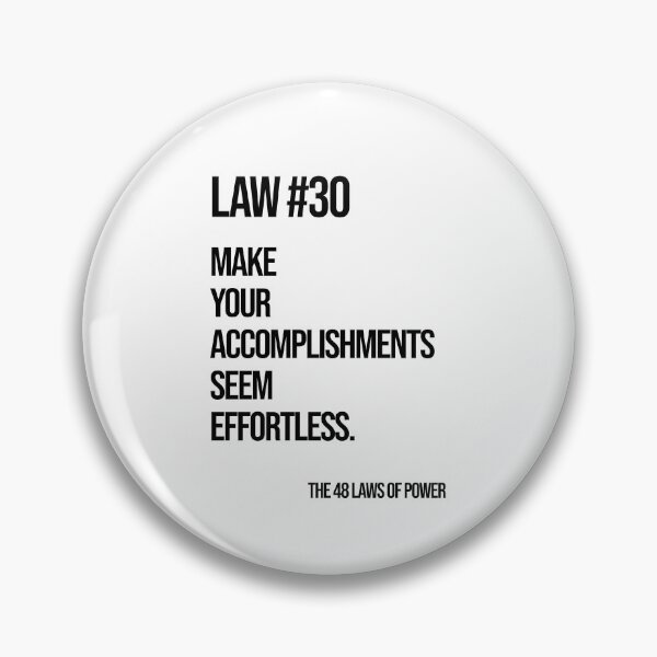 Item preview, Law 30 Poster – 48 Laws of Power designed and sold by Enea Kelo.