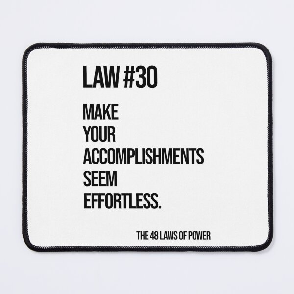 Item preview, Law 30 Poster – 48 Laws of Power designed and sold by Enea Kelo.