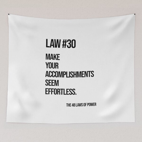 Item preview, Law 30 Poster – 48 Laws of Power designed and sold by Enea Kelo.