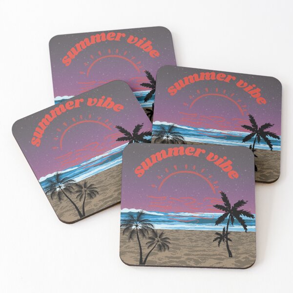 Item preview,  Summer vibe on the beach at night designed and sold by TrendyArtStyle.