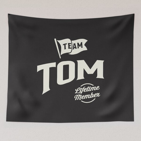 Item preview, Team Tom Lifetime Member Funny Name Tom designed and sold by cidolopez.