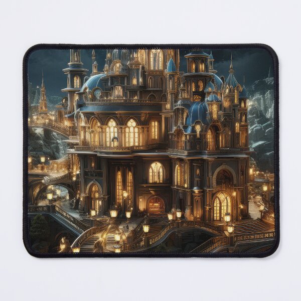 Item preview, A magical steampunk city in a massive glass spacecity designed and sold by DSAHART.