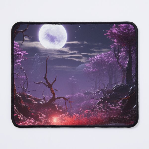 Item preview, A magical forest in the night designed and sold by DSAHART.