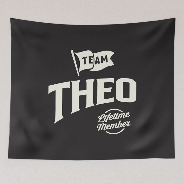 Item preview, Team Theo Lifetime Member Funny Name Theo designed and sold by cidolopez.