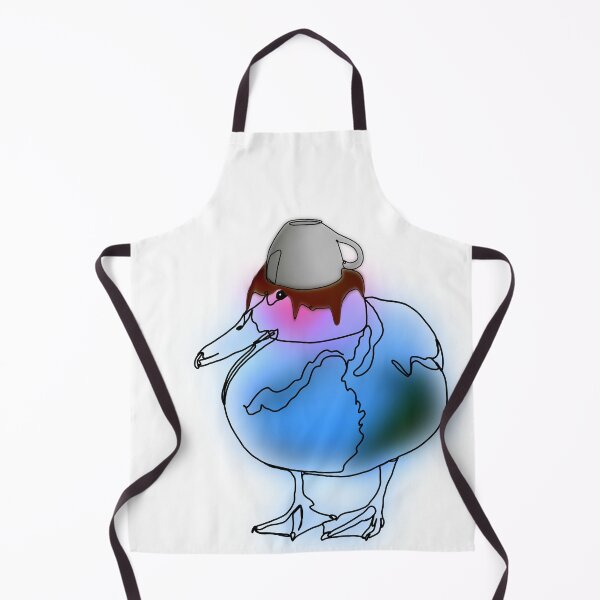 Item preview, Blue Duck with Spilt Coffee Cup – animalzinhats designed and sold by Ashley’sAnimalz.