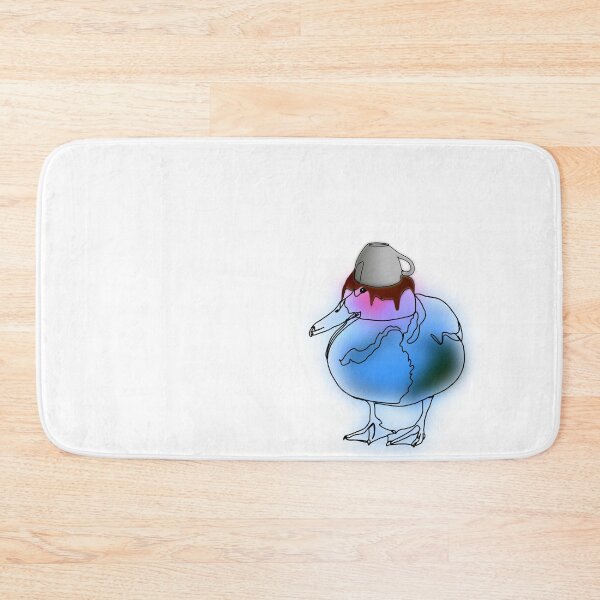 Item preview, Blue Duck with Spilt Coffee Cup – animalzinhats designed and sold by Ashley’sAnimalz.