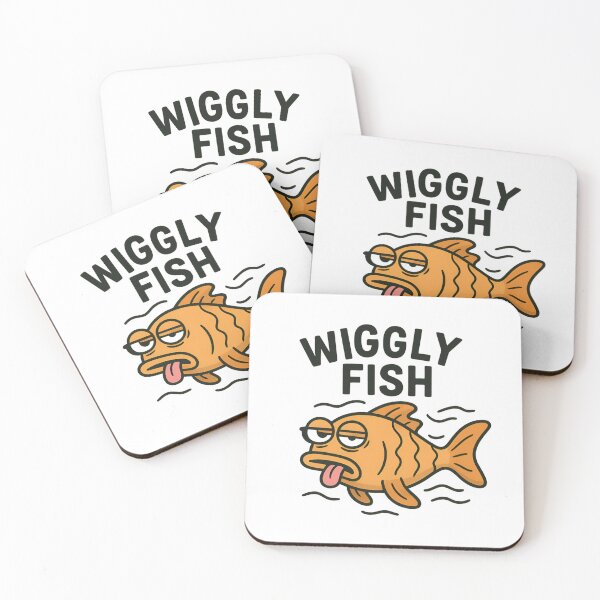 Item preview, Wiggly Fish – Zero Energy Mood designed and sold by ALITOPRINCE.